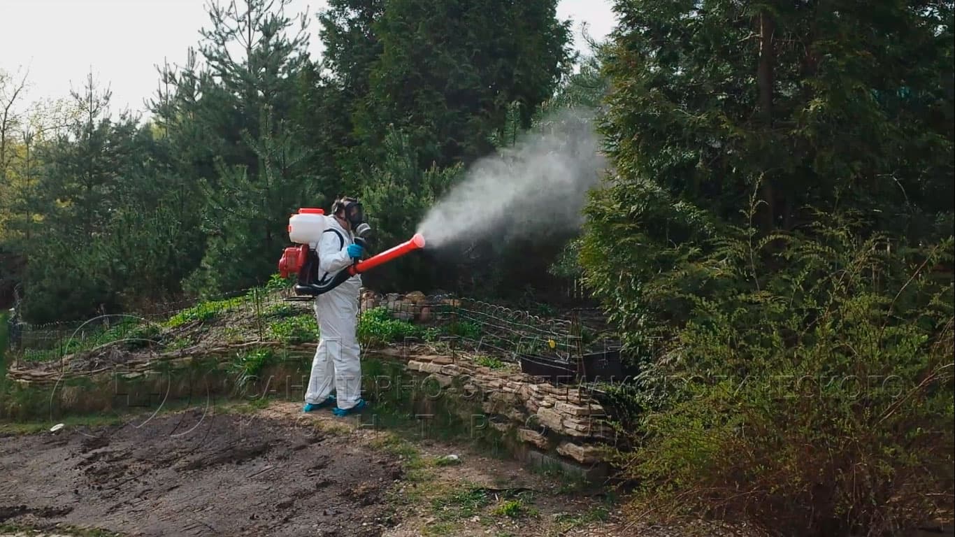 Уничтожение клещей